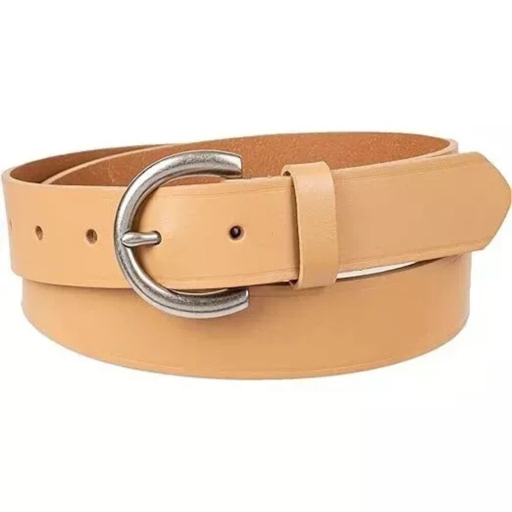 LEVI'S Women's Heat Creased Casual Leather Pant Belt , Large